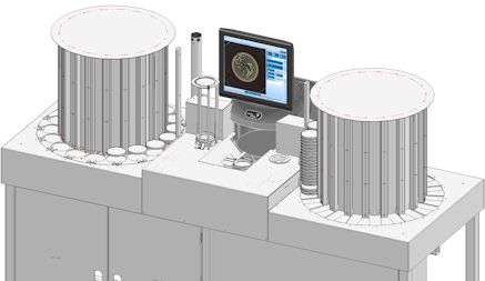 Automated Plate Feeder Automated plate feeder